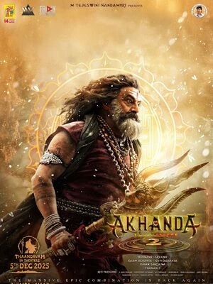 Akhanda 2 2025 Hindi Dual Audio WEB-DL 720p - 480p - 1080p Movie Poster