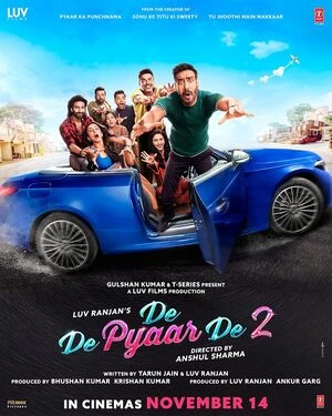De De Pyaar De 2 2025 Hindi WEB-DL 720p - 480p - 1080p Movie Poster
