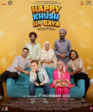 Happy Khush Ho Gaya 2025 Punjabi Audio WEB-DL 720p - 1080p Movie Poster