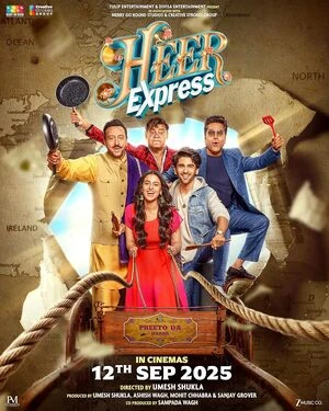 Heer Express 2025 Hindi Audio WEB-DL 720p - 480p - 1080p Movie Poster